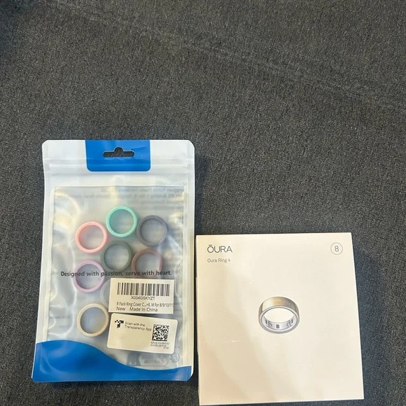 Oura Ring 4 Gold size 8